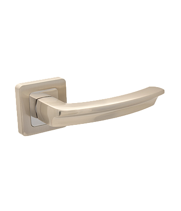 Ручки стандарт Ручка дверная Code Deco на квадратном основании H-22093-A-NIS 